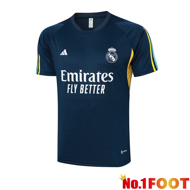 Real Madrid Training T Shirt Blue Royal 2023/2024