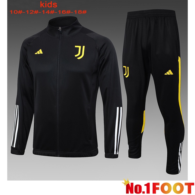 Juventus Kids Training Training Jacket Suit Black 2023/2024