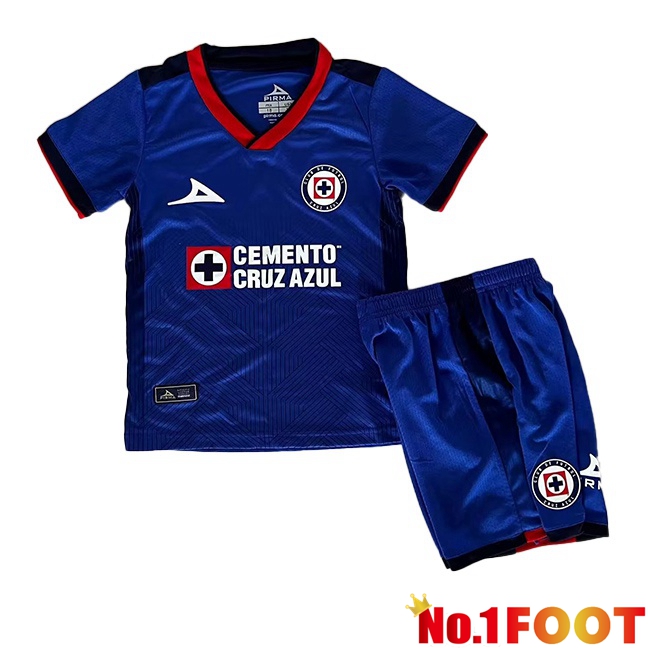 Cruz Azul Kids Soccer Jersey Home Blue 2023/2024 - Click Image to Close