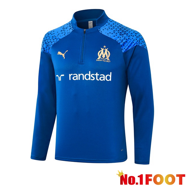 Marseille OM Training Sweatshirt Blue 2023/2024