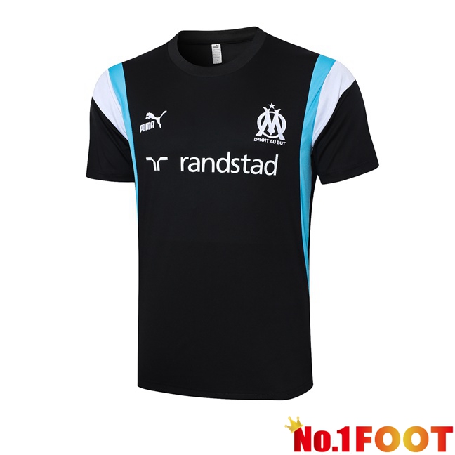 Marseille OM Training T Shirt Black 2023/2024