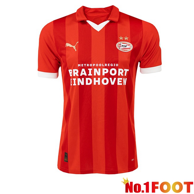 PSV Eindhoven Soccer Jersey Home Red 2023/2024