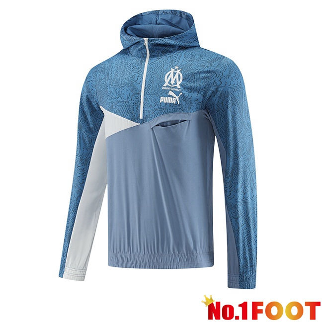 Marseille OM Training Jacket Windbreaker Blue 2023/2024