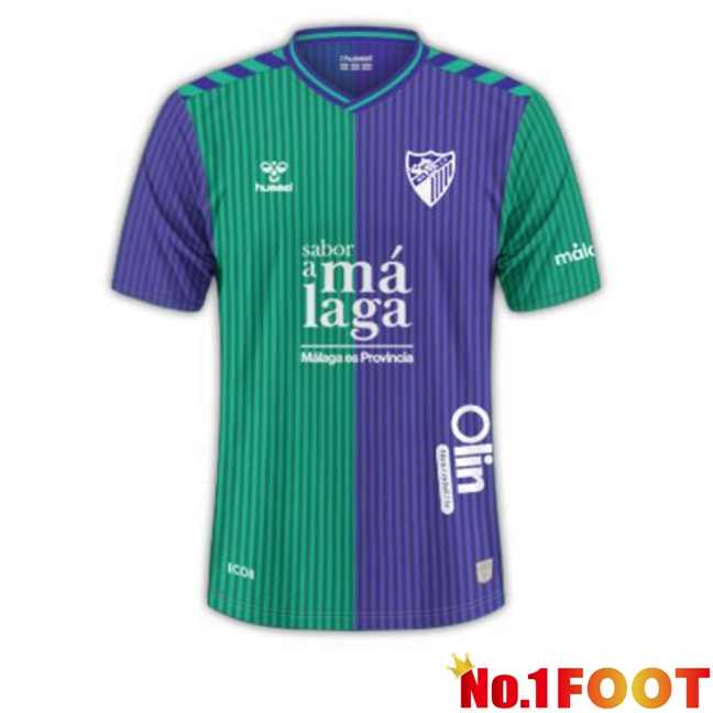 Malaga Soccer Jersey Away Green 2023/2024