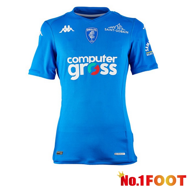 Empoli FC Soccer Jersey Home Blue 2023/2024 - Click Image to Close