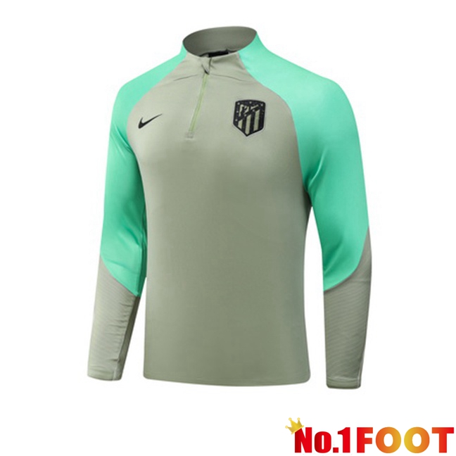 Atletico Madrid Training Sweatshirt Green 2023/2024