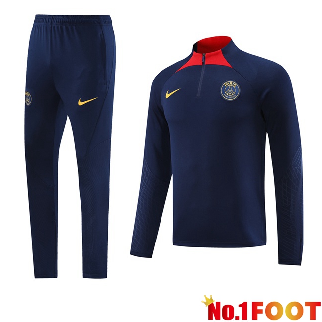 Paris PSG Training Tracksuit Suit Blue Royal 2023/2024