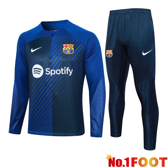 FC Barcelona Training Tracksuit Suit Blue 2023/2024