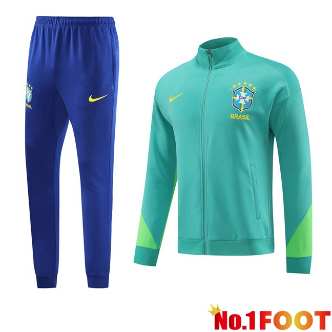 Brazil Training Jacket Suit Green 2023/2024