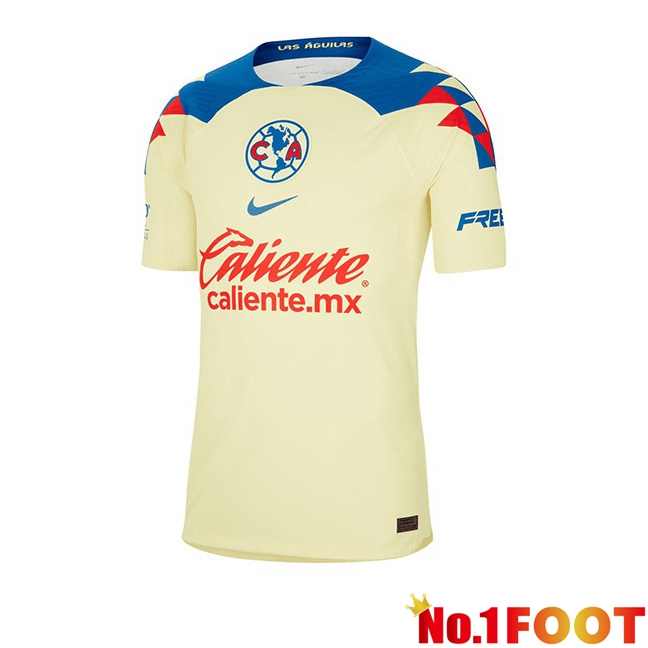 Club America Soccer Jersey Home Yellow 2023/2024