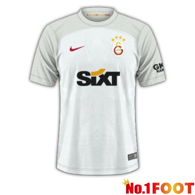 Galatasaray SK Soccer Jersey Away White 2023/2024