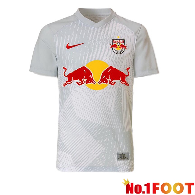 FC Red Bull Salzburg Soccer Jersey Home White 2023/2024