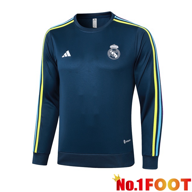 Real Madrid Training Sweatshirt Blue Royal 2024/2025