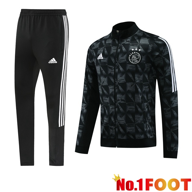 AFC Ajax Training Jacket Suit Black 2024/2025