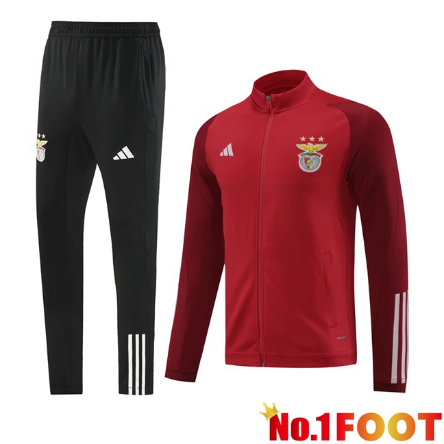 S.L Benfica Training Jacket Suit Red 2024/2025