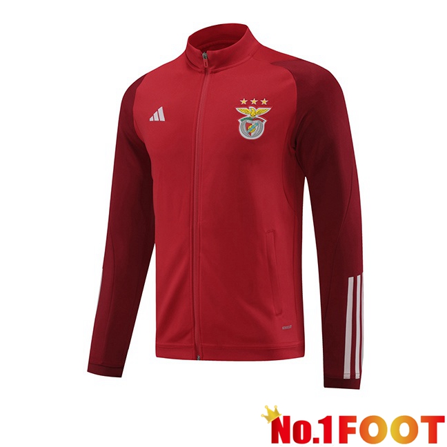 S.L Benfica Training Jacket Red 2024/2025