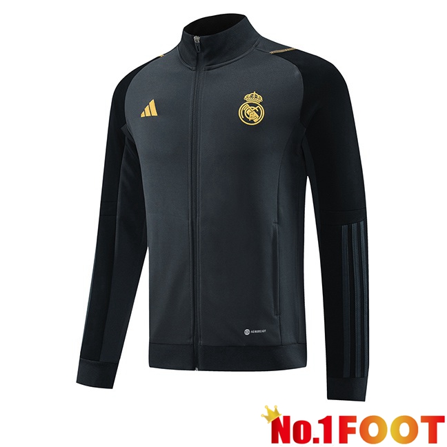 Real Madrid Training Jacket Grey 2024/2025