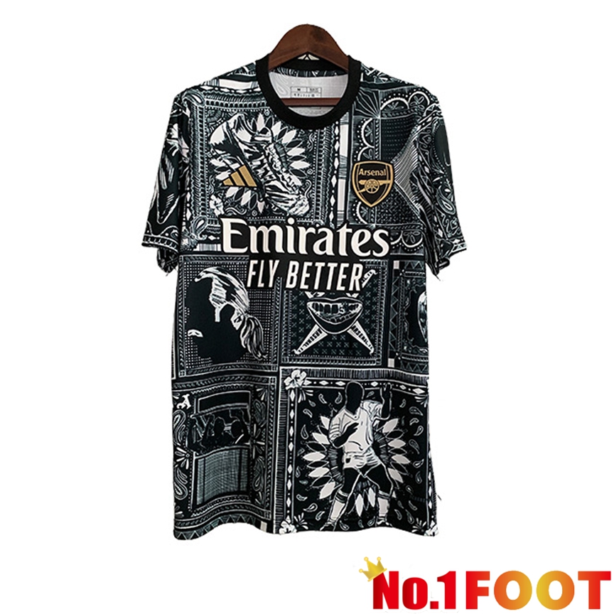 Arsenal Soccer Jersey Black Special Edition 2023/2024