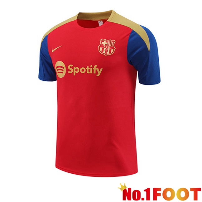 FC Barcelona Training T Shirt Red 2024/2025