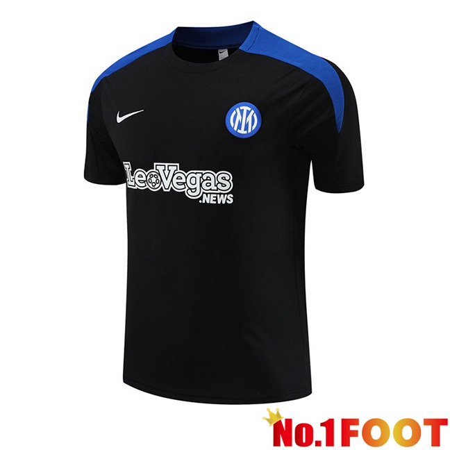 Inter Milan Training T Shirt Black 2024/2025