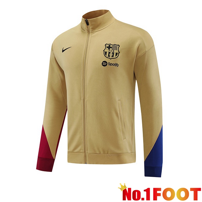 FC Barcelona Training Jacket Yellow 2024/2025