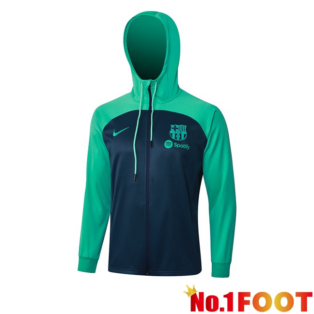 FC Barcelona Windbreaker Green 2024/2025