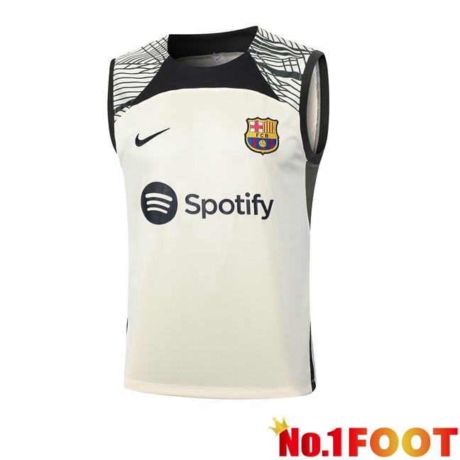 FC Barcelona Soccer Vest + Shorts Yellow 2024/2025