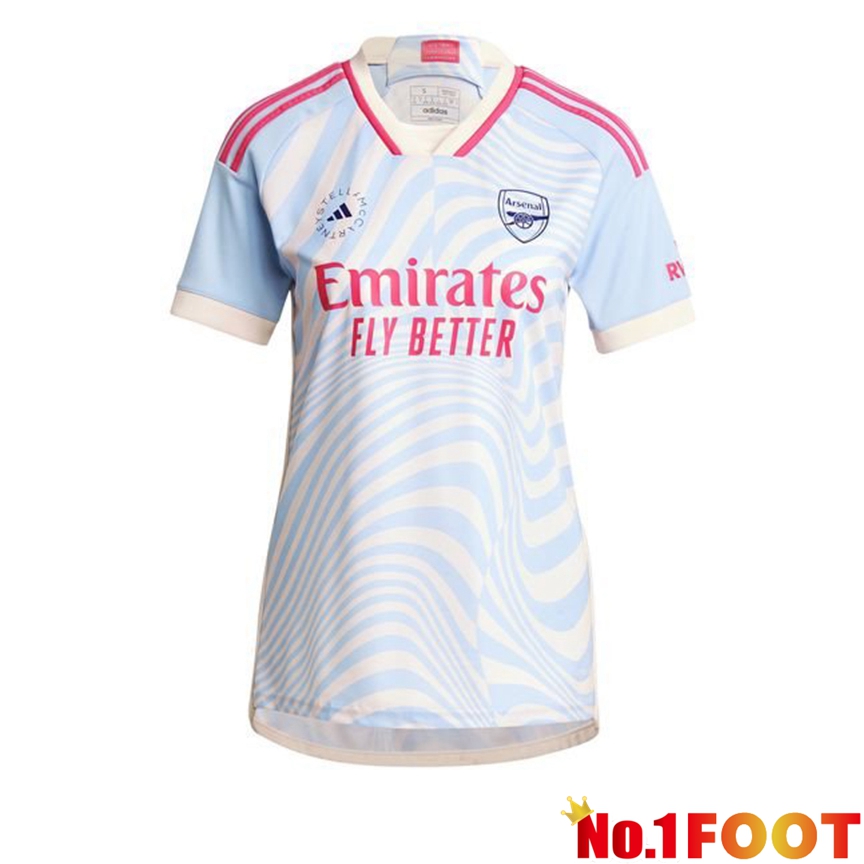 Arsenal X Stella McCartney Womens Soccer Jersey 2023/2024