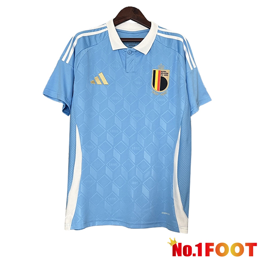 Belgium Soccer Jersey Away UEFA Euro 2024