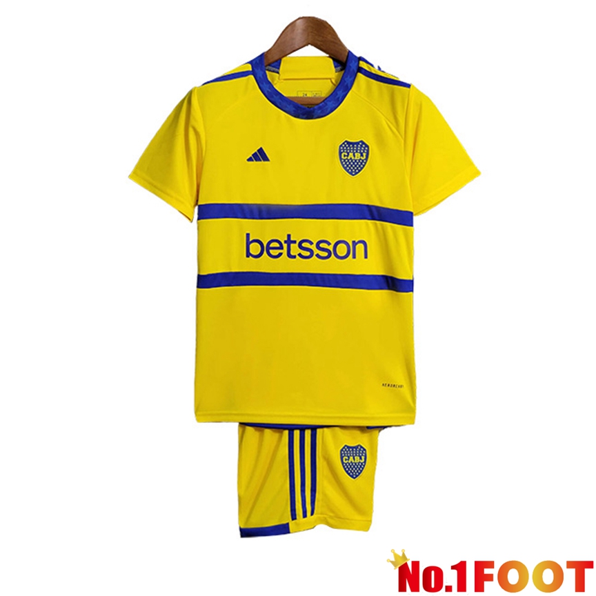 Boca Juniors Kids Soccer Jersey Away 2023/2024