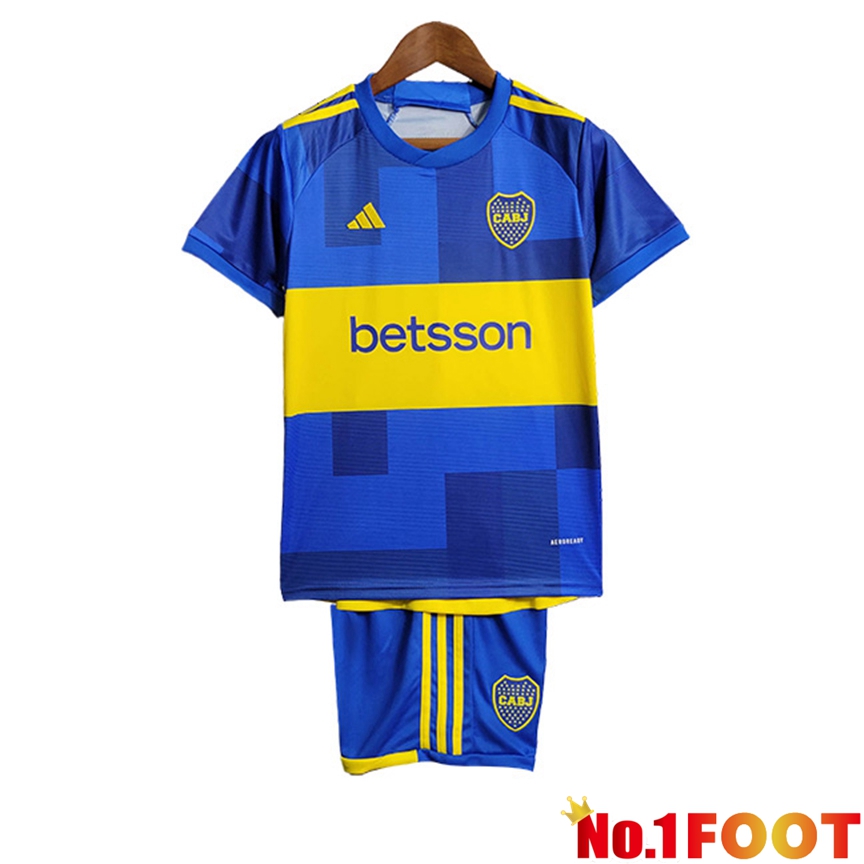 Boca Juniors Kids Soccer Jersey Home 2023/2024