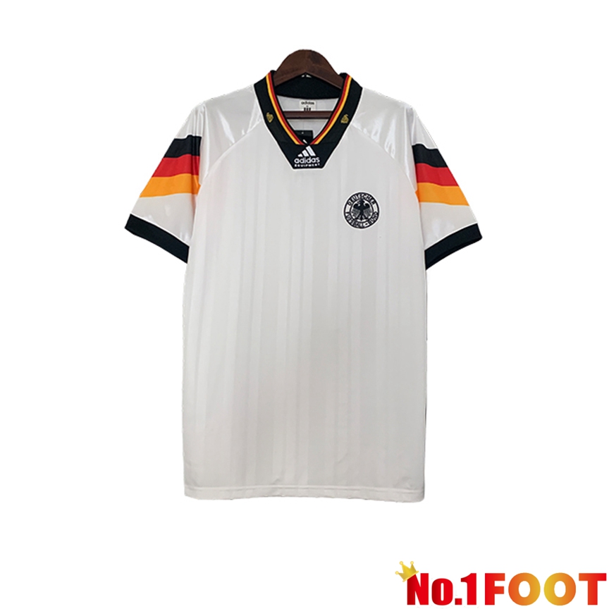 Germany Retro Soccer Jersey Home 1992