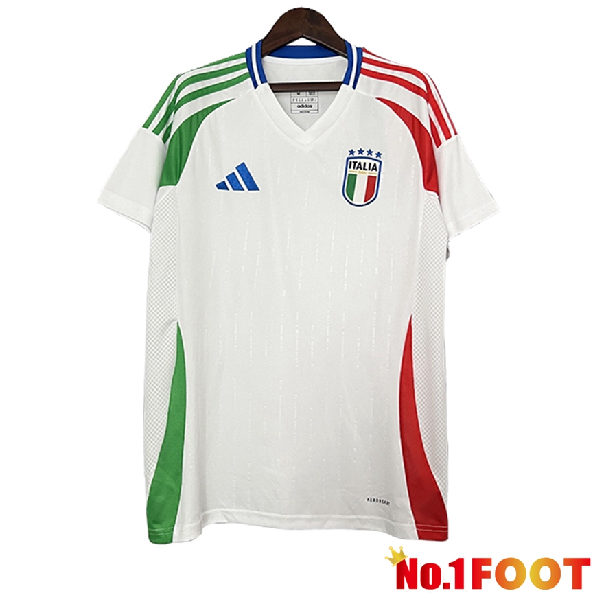 Italy Soccer Jersey Away UEFA Euro 2024