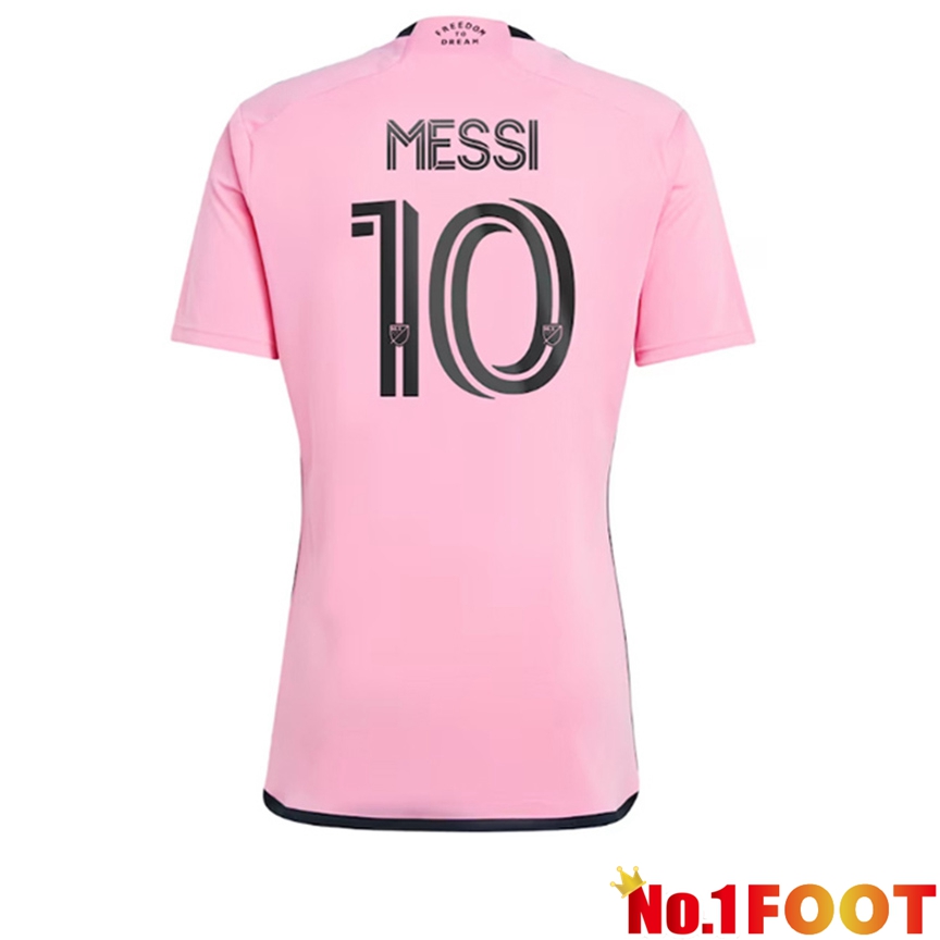 Inter Miami CF 10 MESSI Soccer Jersey Home 2024/2025 - Click Image to Close