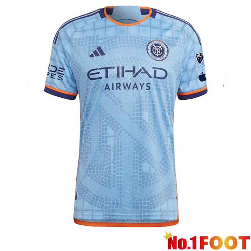 New York City FC Soccer Jersey Home 2024/2025 - Click Image to Close