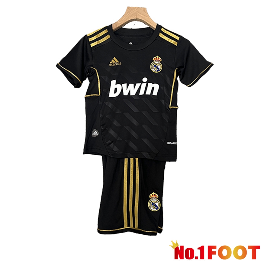 Real Madrid Retro Kids Soccer Jersey Away 2011/2012