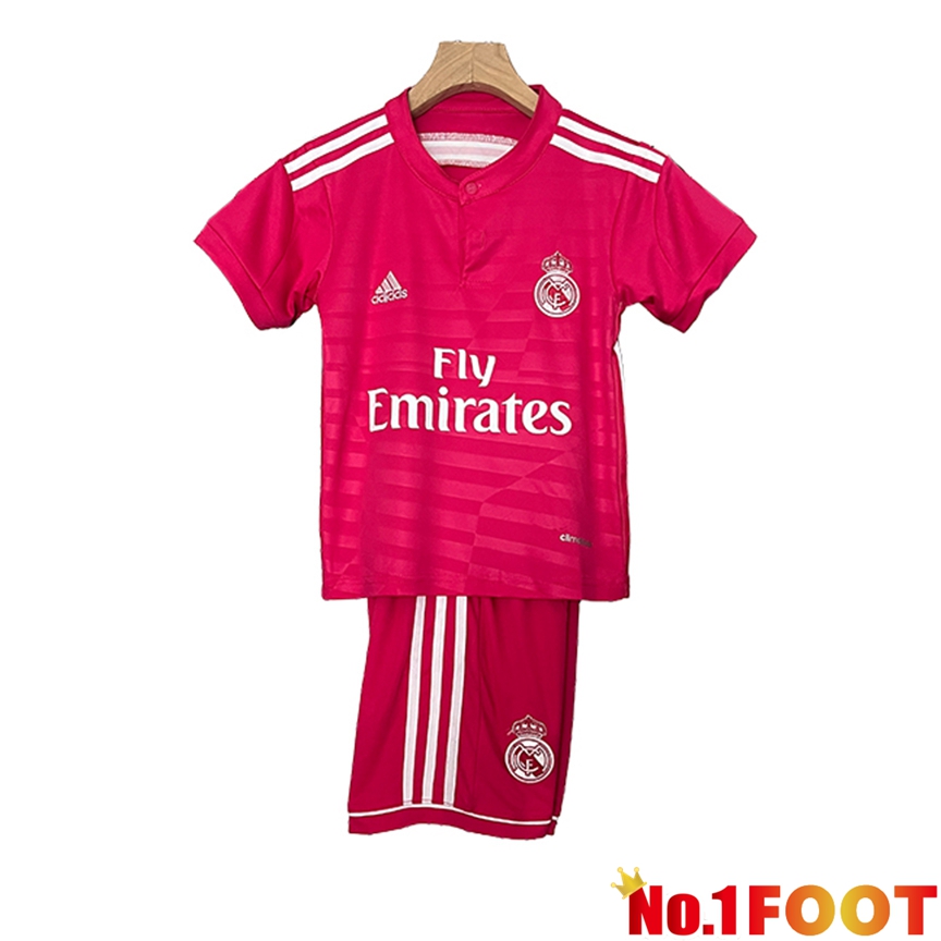 Real Madrid Retro Kids Soccer Jersey Away 2014/2015