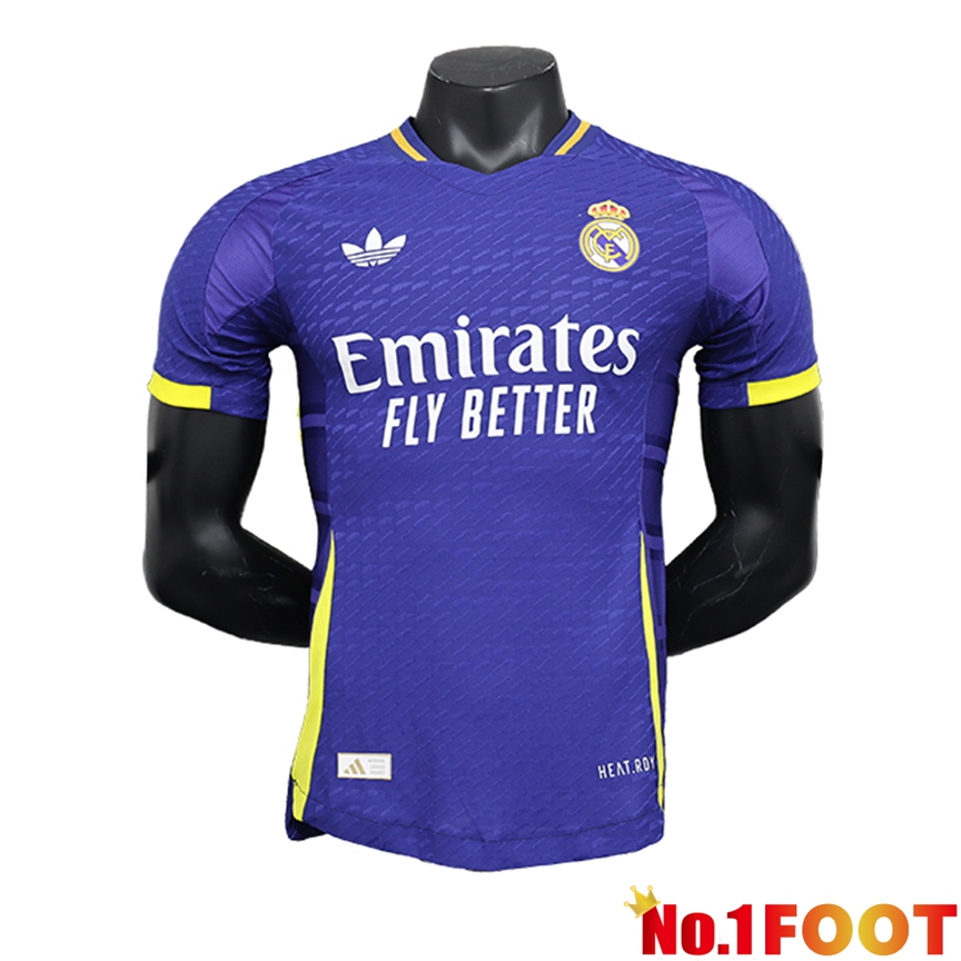 Real Madrid Soccer Jersey Blue 2024/2025