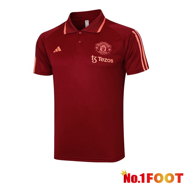 Manchester United Soccer Polo Red 2024/2025