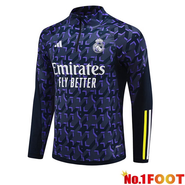 Real Madrid Training Sweatshirt Blue Royal 2024/2025