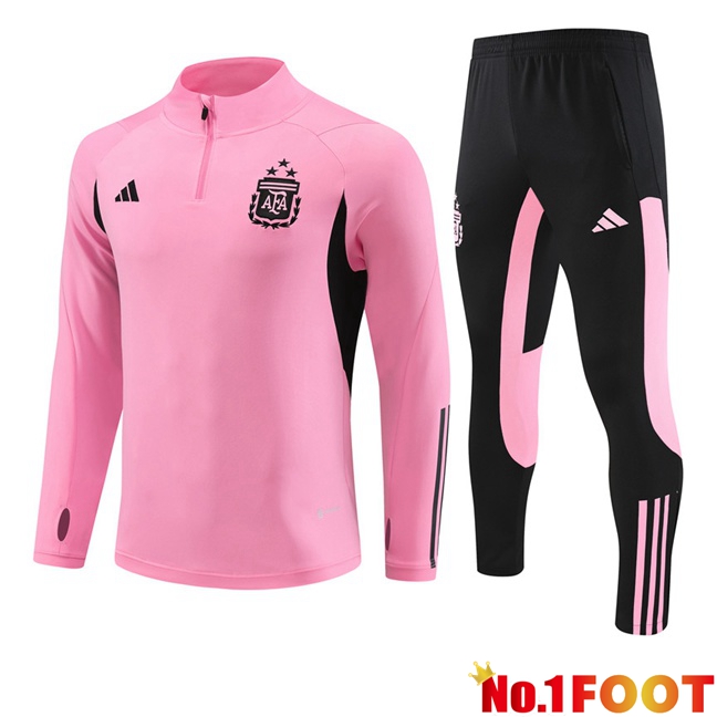 Argentina Training Tracksuit Suit Pink 2024/2025