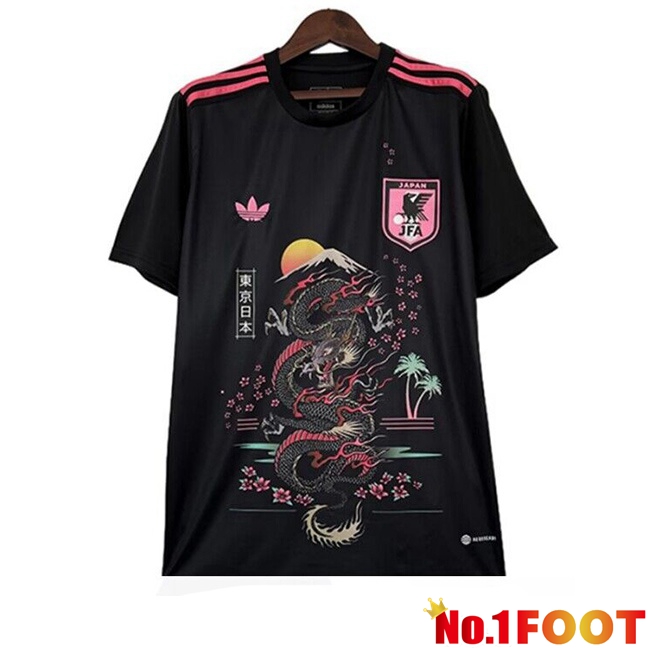 Japan Training T Shirt Black 2024/2025