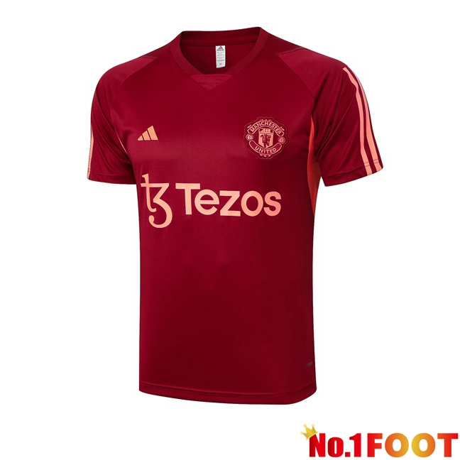 Manchester United Training T Shirt Red 2024/2025