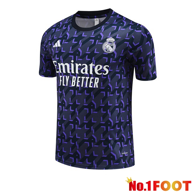 Real Madrid Training T Shirt Blue Royal 2024/2025