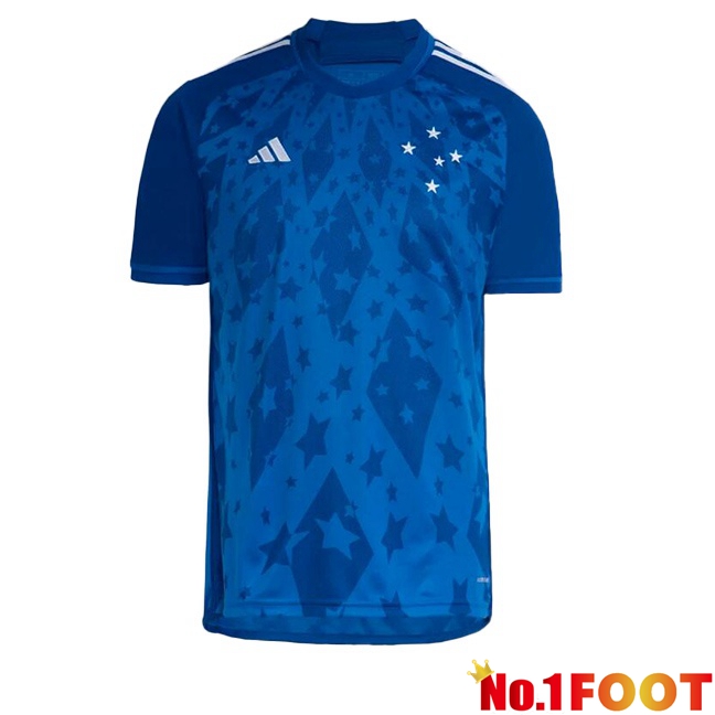 Cruzeiro EC Soccer Jersey Home Blue 2024/2025