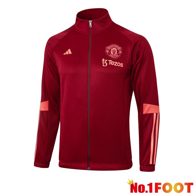 Manchester United Training Jacket Red 2024/2025