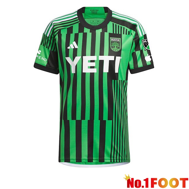 Austin FC Soccer Jersey Home Green 2024/2025