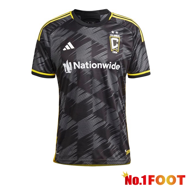 Columbus Crew Soccer Jersey Away Black 2024/2025