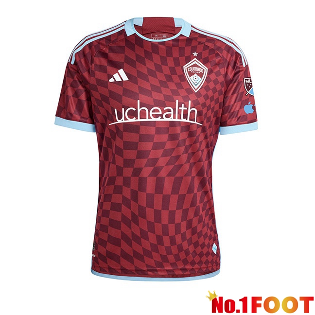 Colorado Rapids Soccer Jersey Home Red 2024/2025