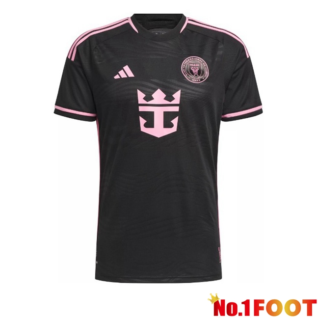 Inter Miami CF Soccer Jersey Away Black 2024/2025 - Click Image to Close